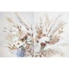 Quadro DKD Home Decor Fiori Cottage (90 x 3,7 x 120 cm) (2 Unità)