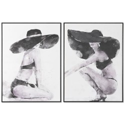 Quadro DKD Home Decor Cappello (90 x 4 x 120 cm) (2 Unità)