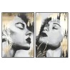 Quadro DKD Home Decor Donna (100 x 4 x 140 cm) (2 Unità)