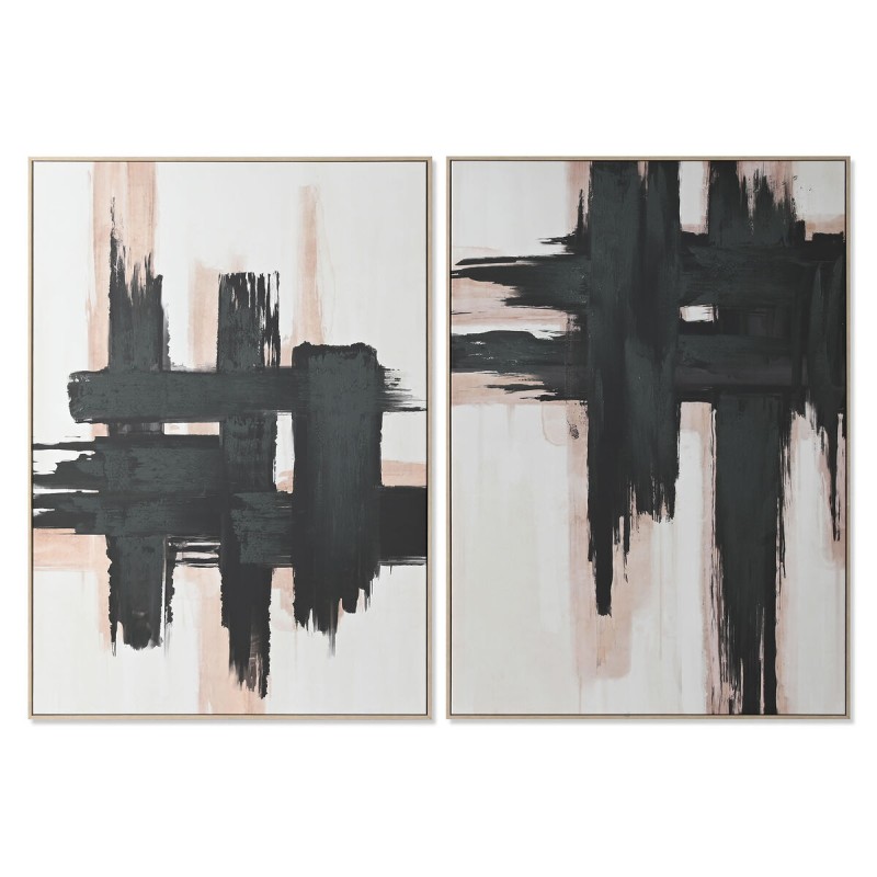 Quadro DKD Home Decor Astratto Città (100 x 4 x 140 cm) (2 Unità) Quadro DKD Home Decor Astratto Città (100 x 4 x 140 cm) (2 Unità)