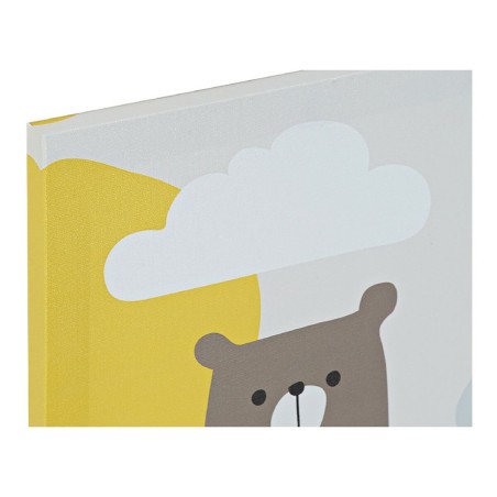 Quadro DKD Home Decor Animals Tela Per bambini animali (30 x 1,8 x 40 cm) (6 Unità)