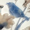 Quadro DKD Home Decor 50 x 2 x 60 cm Fiori Shabby Chic (3 Pezzi)
