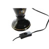 Lampada da tavolo DKD Home Decor Nero Dorato Uccello 220 V 50 W Orientale (28 x 28 x 51 cm) (2 Unità)