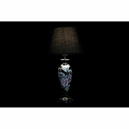 Lampada da tavolo DKD Home Decor Nero Dorato Uccello 220 V 50 W Orientale (28 x 28 x 51 cm) (2 Unità)