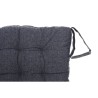 Cuscino per sedie DKD Home Decor Beige Azzurro Poliestere Cotone Alluminio Blu Marino Mediterraneo (3) (38 x 38 x 6 cm) (3 Unità