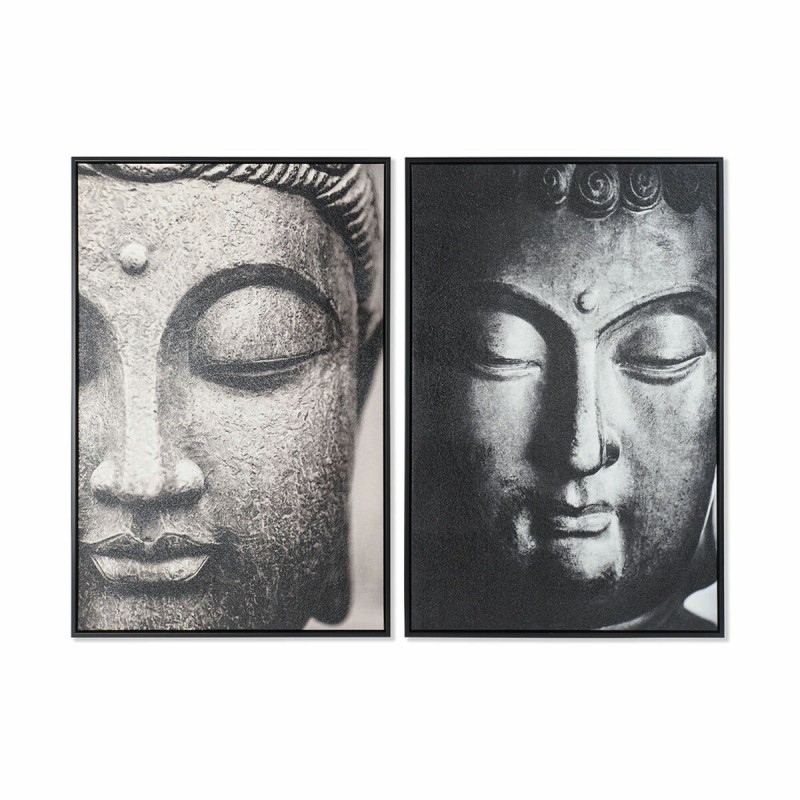 Quadro DKD Home Decor 62,5 x 4,5 x 93 cm Buddha Orientale (2 Unità) Quadro DKD Home Decor 62,5 x 4,5 x 93 cm Buddha Orientale (2 Unità)