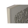 Quadro Home ESPRIT Bianco Beige Dorato Moderno Città 90 x 3,5 x 120 cm (2 Unità)