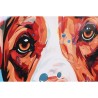 Quadro Home ESPRIT Moderno Cane 80 x 3,5 x 80 cm (2 Unità)
