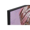 Quadro Home ESPRIT Malva Moderno Africana 102 x 4,5 x 102 cm (2 Unità)