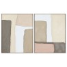 Quadro Home ESPRIT Astratto Città 82,2 x 4,5 x 102 cm (2 Unità)