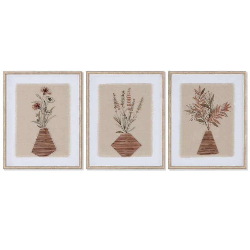 Quadro Home ESPRIT Vaso Scandinavo 42,5 x 3 x 52,5 cm (3 Unità) Quadro Home ESPRIT Vaso Scandinavo 42,5 x 3 x 52,5 cm (3 Unità)