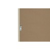 Tela Home ESPRIT Bianco Naturale Boho 60 x 3 x 60 cm (2 Unità)