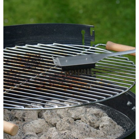 Spazzola di Pulizia per Barbecue Algon 44 x 6,5 x 4,5 cm Acciaio (12 Unità)