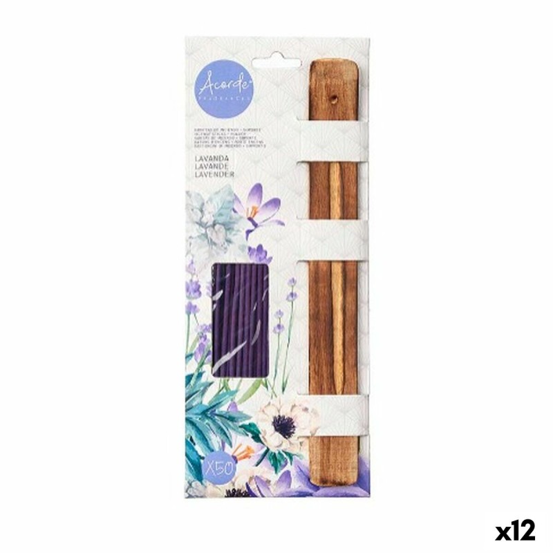 Set di incensi Acorde E-704 50 Pezzi (12 Unità) Set di incensi Acorde E-704 50 Pezzi (12 Unità)