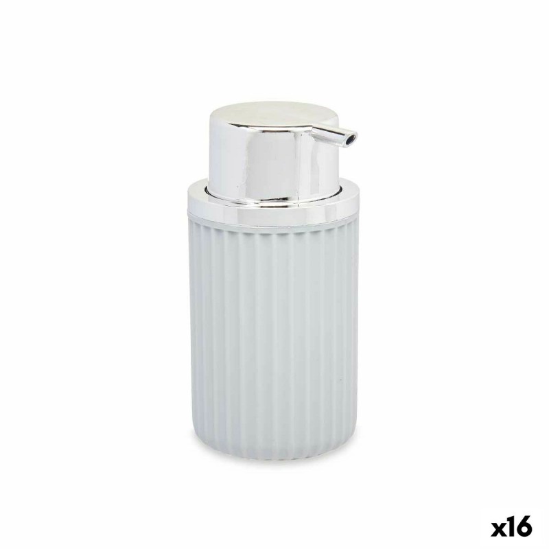 Dispenser di Sapone Berilo 3236-2 Grigio Plastica 450 ml 7 x 14,5 x 8,5 cm (16 Unità) Dispenser di Sapone Berilo 3236-2 Grigio Plastica 450 ml 7 x 14,5 x 8,5 cm (16 Unità)