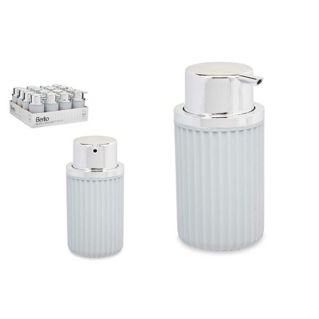 Dispenser di Sapone Berilo 3236-2 Grigio Plastica 450 ml 7 x 14,5 x 8,5 cm (16 Unità)