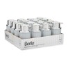 Dispenser di Sapone Berilo 3236-2 Grigio Plastica 450 ml 7 x 14,5 x 8,5 cm (16 Unità)