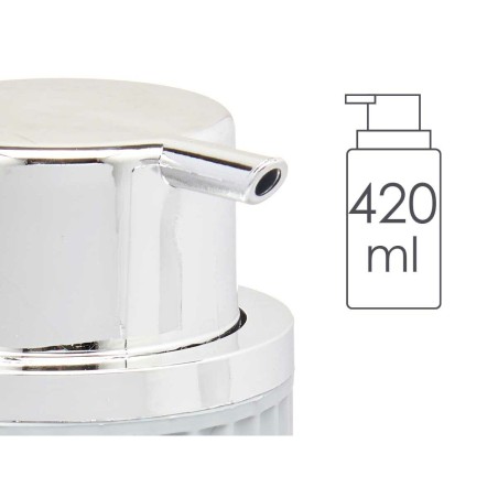 Dispenser di Sapone Berilo 3236-2 Grigio Plastica 450 ml 7 x 14,5 x 8,5 cm (16 Unità)