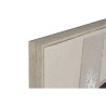 Quadro Home ESPRIT Bianco Nero Beige Astratto Moderno 92 x 3,8 x 122 cm 92 x 4 x 122 cm (2 Unità)