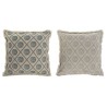Cuscino Home ESPRIT Azzurro Beige 45 x 10 x 45 cm (2 Unità)