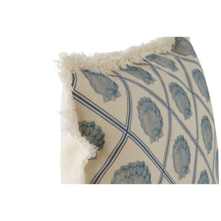 Cuscino Home ESPRIT Azzurro Beige 45 x 10 x 45 cm (2 Unità)
