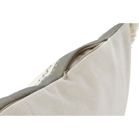Cuscino Home ESPRIT Azzurro Beige 60 x 10 x 45 cm (2 Unità)