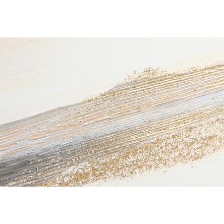 Quadro DKD Home Decor Beige Grigio Astratto Moderno 90 x 3,7 x 120 cm (2 Unità)