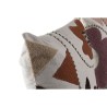 Cuscino DKD Home Decor Bianco Rosa 45 x 15 x 45 cm (2 Unità)