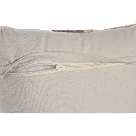 Cuscino DKD Home Decor Bianco Rosa 45 x 15 x 45 cm (2 Unità)