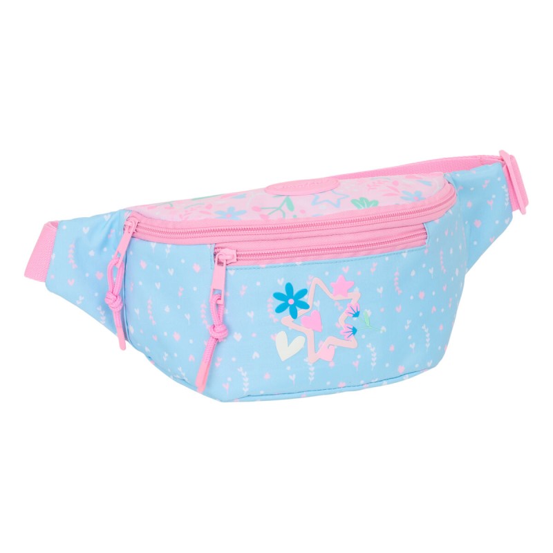 Marsupio BlackFit8 Smile Rosa Azzurro Chiaro 23 x 12 x 9 cm Marsupio BlackFit8 Smile Rosa Azzurro Chiaro 23 x 12 x 9 cm