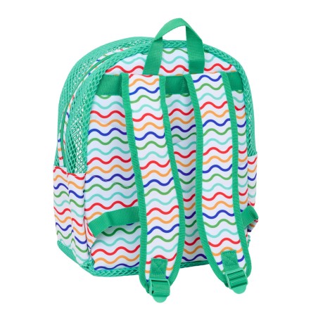 Zaino da spiaggia Mickey Mouse Clubhouse Multicolore Menta 30,5 x 24 x 18 cm Per bambini