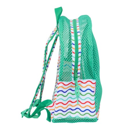 Zaino da spiaggia Mickey Mouse Clubhouse Multicolore Menta 30,5 x 24 x 18 cm Per bambini
