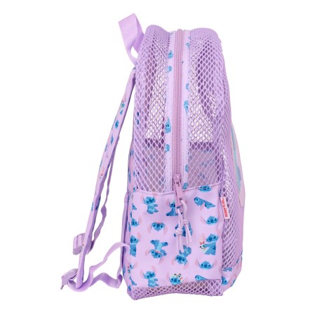 Zaino da spiaggia Lilo & Stitch Lilla 30,5 x 24 x 18 cm Per bambini