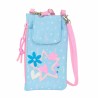 Borsa per Cellulare BlackFit8 Smile Azzurro Rosa
