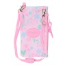 Borsa per Cellulare BlackFit8 Smile Azzurro Rosa