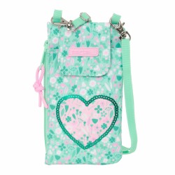 Borsa per Cellulare Safta Cuore Menta