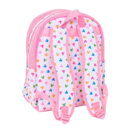 Zaino da spiaggia Minnie Mouse Multicolore Rosa 30,5 x 24 x 18 cm Per bambini