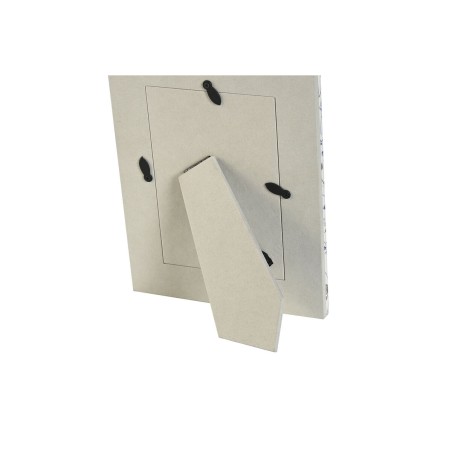Borsa Donna DKD Home Decor Bianco Grigio Lilla Rosa chiaro 16,5 x 2 x 21,5 cm (2 Unità)