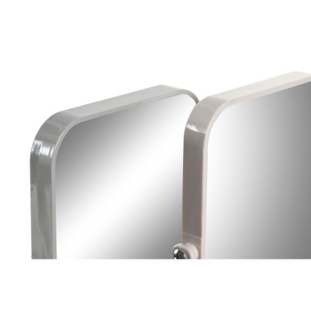 Specchio con Supporto DKD Home Decor Beige Grigio Crema polistirene 15 x 2,5 x 19,2 cm (2 Unità)