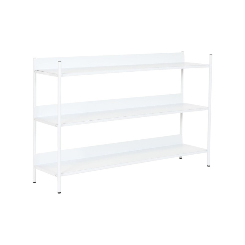 Scaffale Home ESPRIT Bianco Metallo 120 x 30 x 76 cm Scaffale Home ESPRIT Bianco Metallo 120 x 30 x 76 cm
