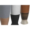 Vaso DKD Home Decor Bianco Grigio Terracotta Porcellana 9,6 x 9 x 28,6 cm 9,6 x 9 x 29 cm (3 Unità)