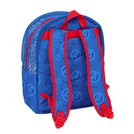 Zaino da spiaggia The Avengers Azzurro 30,5 x 24 x 18 cm Per bambini