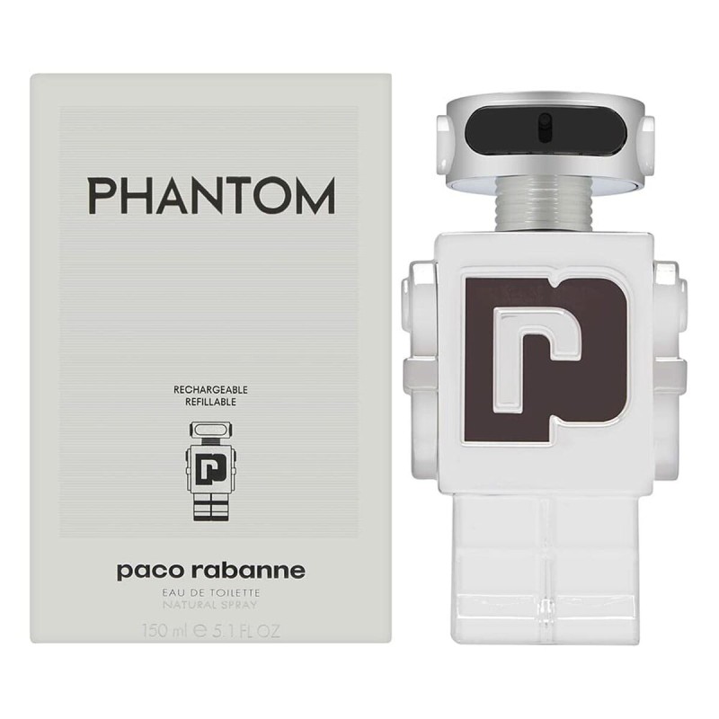 Profumo Uomo Paco Rabanne Phantom EDT 150 ml Phantom Profumo Uomo Paco Rabanne Phantom EDT 150 ml Phantom