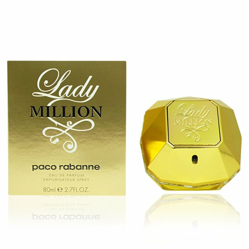 Profumo Donna Paco Rabanne Lady Million EDP 80 ml Profumo Donna Paco Rabanne Lady Million EDP 80 ml