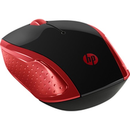 Mouse senza Fili HP 2HU82AAABB Nero/Rosso