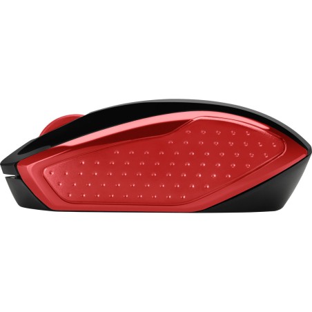 Mouse senza Fili HP 2HU82AAABB Nero/Rosso