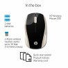 Mouse senza Fili HP 200 (Silk Gold) Dorato