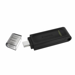 Memoria USB Kingston DT70/128GB usb c Nero 128 GB