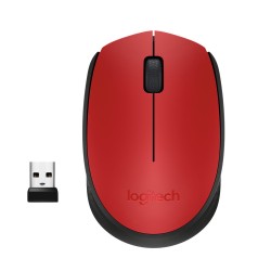 Mouse senza Fili Logitech 910-004641 1000 dpi Rosso Nero/Rosso