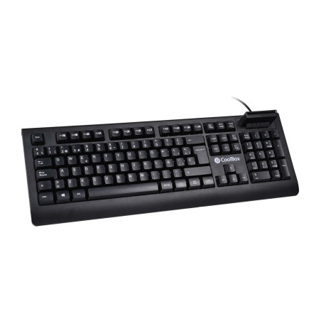 Tastiera CoolBox COO-TEC04DNI Nero Qwerty in Spagnolo